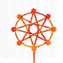 Icône de réseau de connexion.